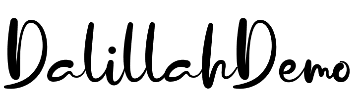 Dalillah Demo  Free Fonts Download