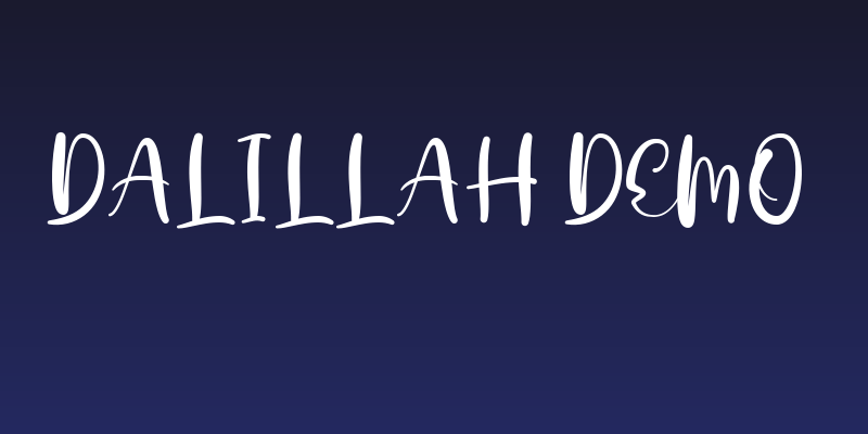 Dalillah Demo Social Header