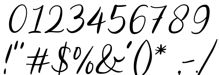 Dalion Stream Font OTHER CHARS