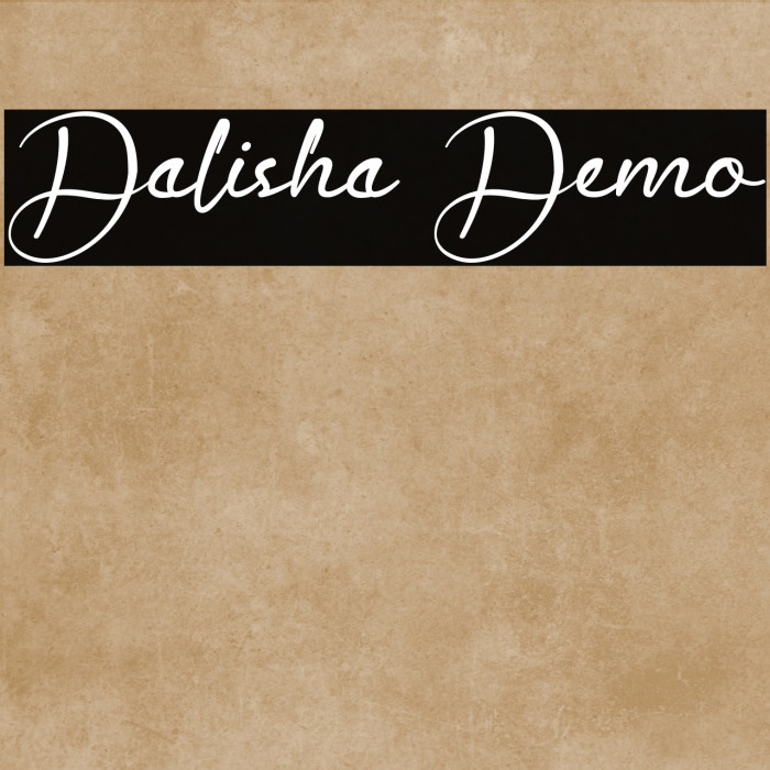 Dalisha Demo Example 1