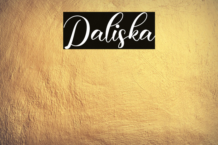 Daliska Example 1