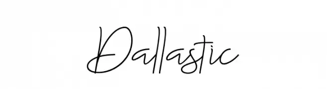 Dallastic  les polices de caractères gratuit tlcharger
