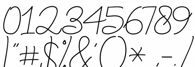 Dallastic Font OTHER CHARS