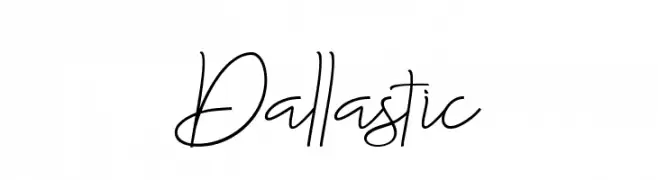 Dallastic  Скачать бесплатные шрифты