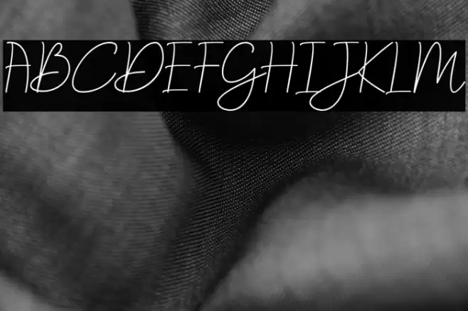 Dallastic Font examples