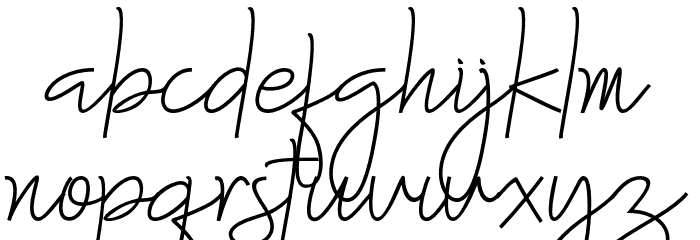 Dallastic Font LOWERCASE