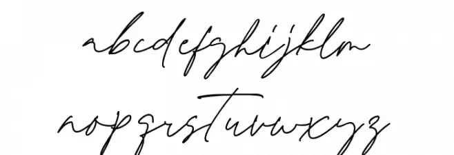 Dallastown Font LOWERCASE