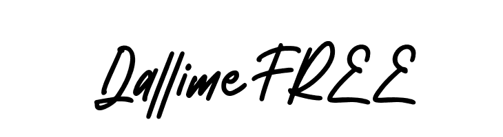 DallimeFREE  नि: शुल्क फ़ॉन्ट्स डाउनलोड