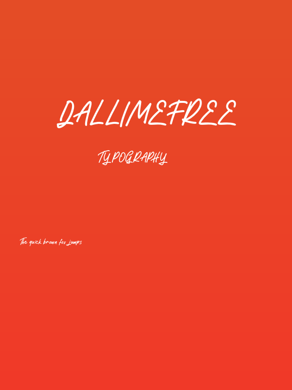 DallimeFREE Poster