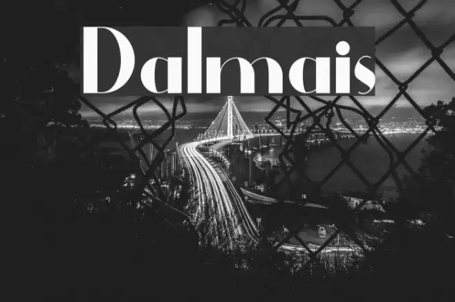Dalmais Font examples