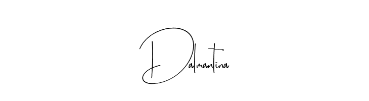Dalmantina  font caratteri gratis