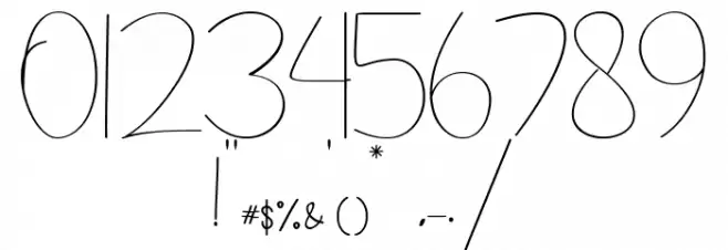 Dalmantina Font OTHER CHARS