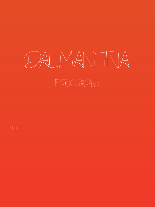 Dalmantina Poster