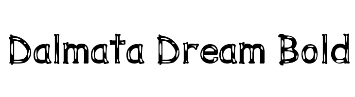 Dalmata Dream Bold Font