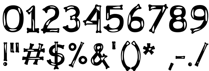 Dalmata Dream Bold Font OTHER CHARS
