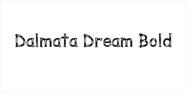 Dalmata Dream Bold Logo