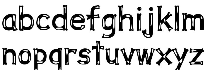 Dalmata Dream Bold Font LOWERCASE