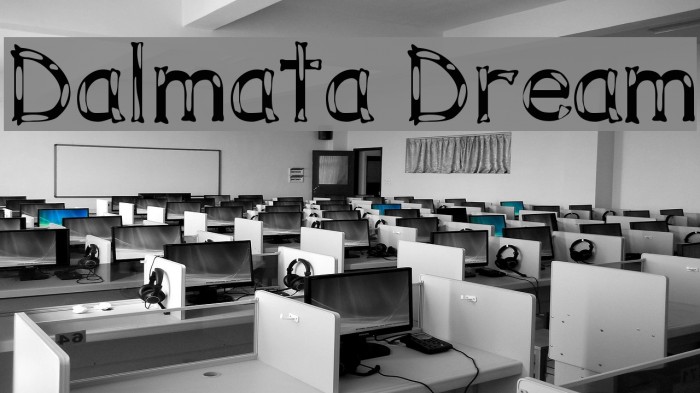 Dalmata Dream Font examples