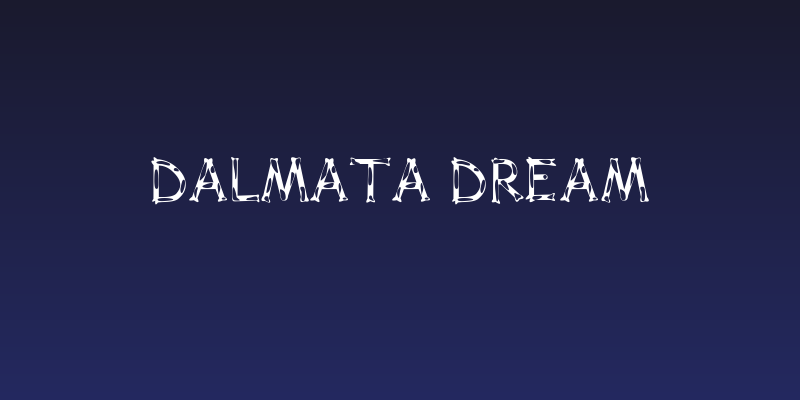 Dalmata Dream Social Header
