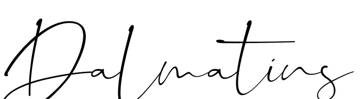 Dalmatins  font caratteri gratis