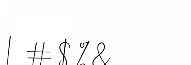 Dalmatins Font OTHER CHARS