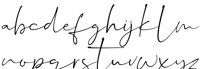 Dalmatins Font LOWERCASE