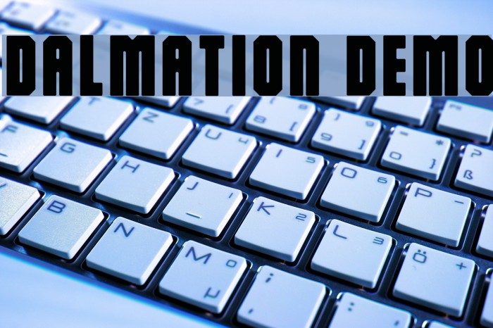 Dalmation Demo Example 1