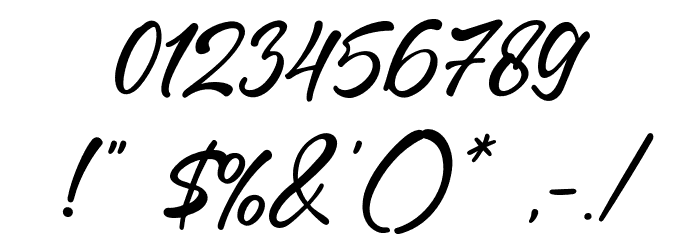 Dalovet Schriftart Anderer Schreiben