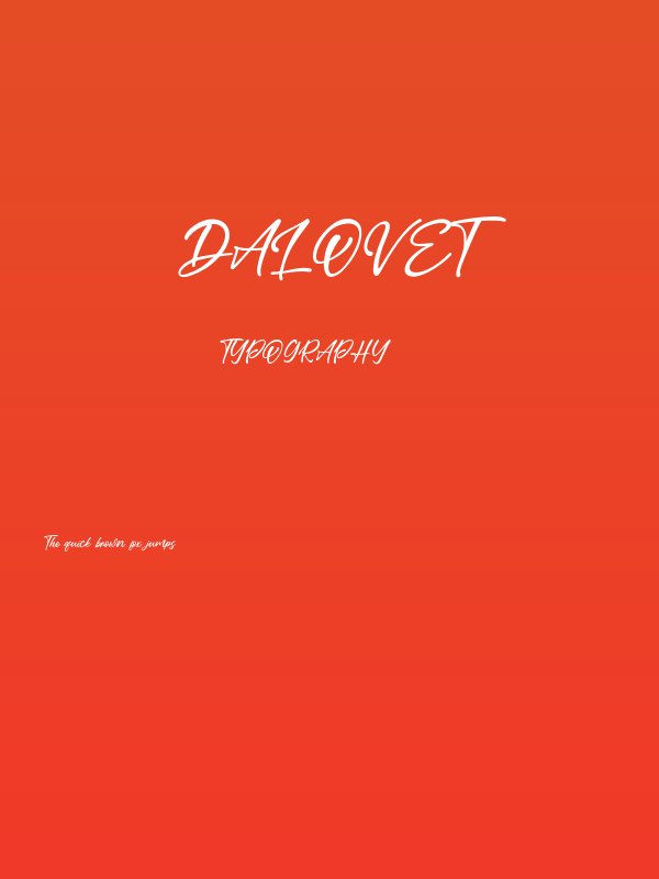 Dalovet Poster