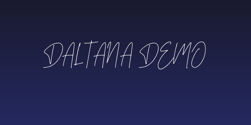 Daltana Demo Social Header