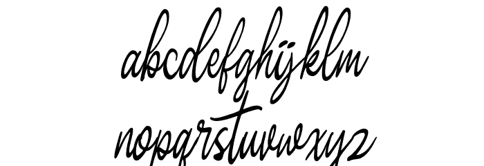 DalvatisDEMO-Regular Font LOWERCASE