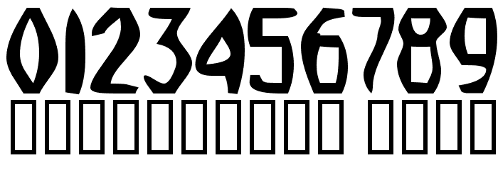 Damage!` Bludgeon Font OTHER CHARS