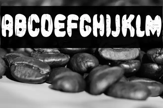 Damage Bold Font examples