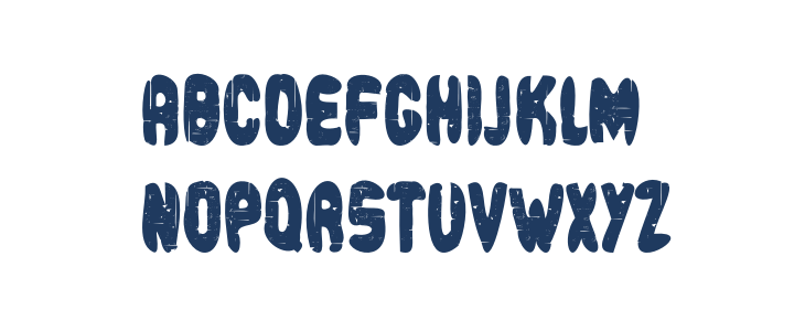 Damage Bold Lowercase