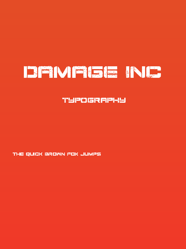 Damage Inc Poster