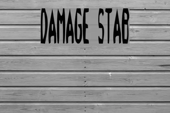 Damage!" Stab Example 1