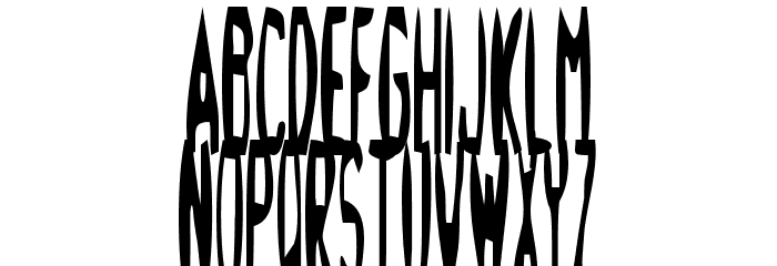 Damage!` Stab Font LOWERCASE