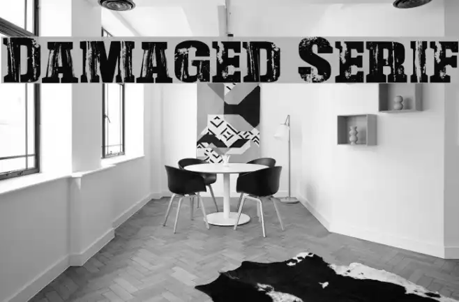 Damaged Serif Example 1