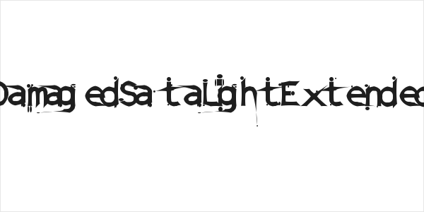 DamagedSataLightExtended Logo