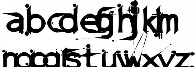 DamagedSataLightExtended Fuentes MINÚSCULAS