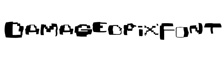Damagedpixfont  Free Fonts Download