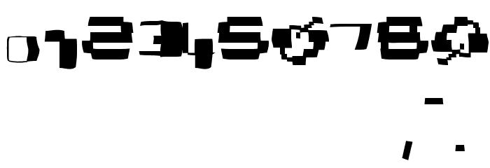 Damagedpixfont Font OTHER CHARS