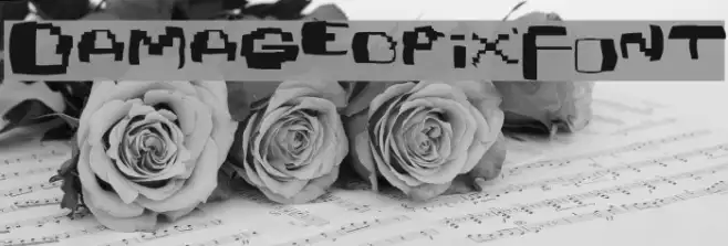 Damagedpixfont Example 2