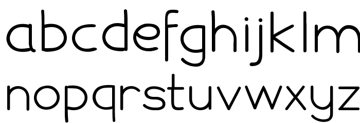 Damai Pelajar Normal Font LOWERCASE