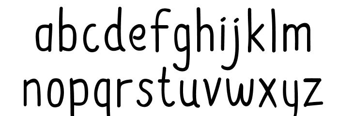 DamaiKpkPolri Font LOWERCASE