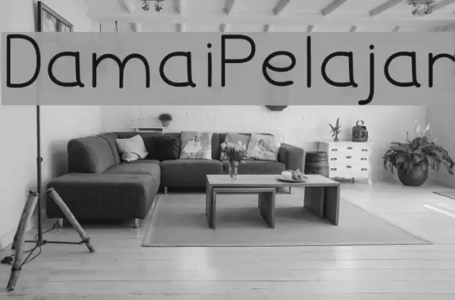 DamaiPelajar Font examples