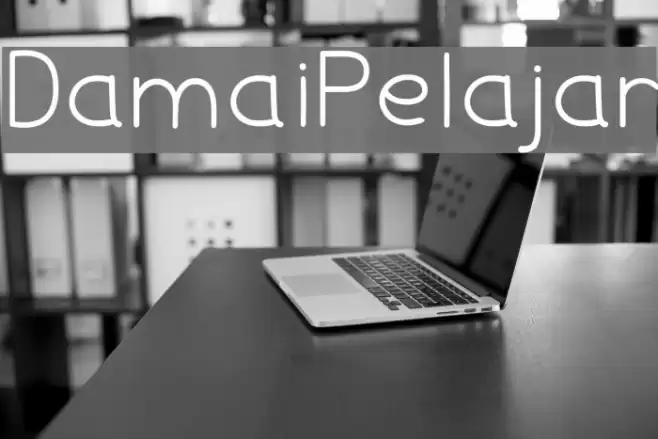 DamaiPelajar Font examples