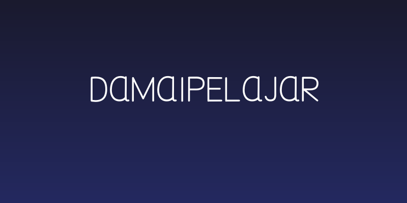 DamaiPelajar Social Header