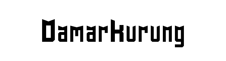 Damar Kurung  Скачать бесплатные шрифты
