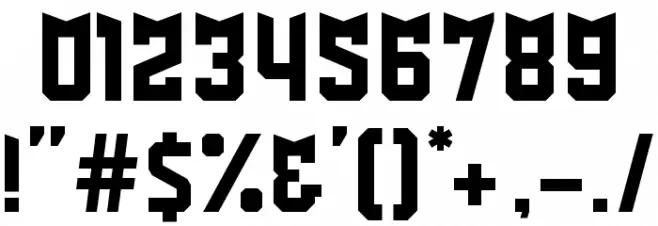 Damar Kurung Font OTHER CHARS